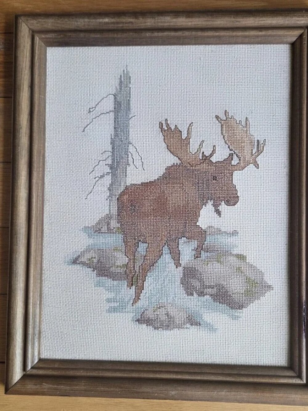 Vintage‎ Framed Cross-Stitch